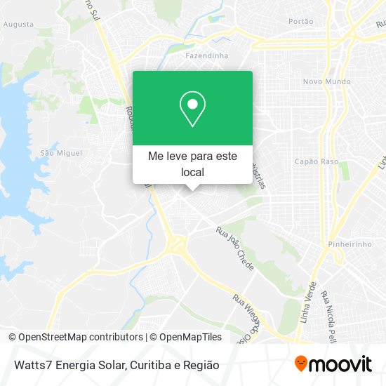Watts7 Energia Solar mapa