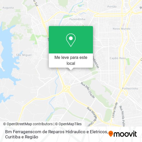 Bm Ferragenscom de Reparos Hidraulico e Eletricos mapa