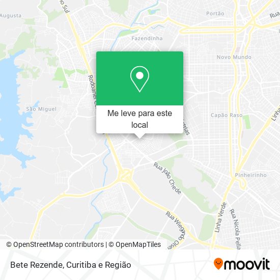 Bete Rezende mapa