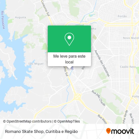 Romano Skate Shop mapa