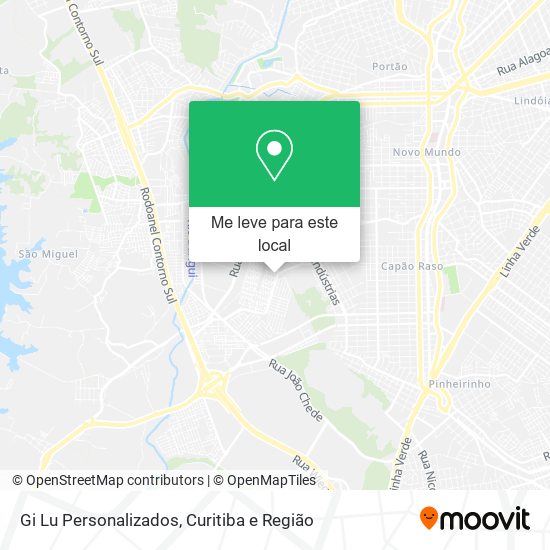 Gi Lu Personalizados mapa