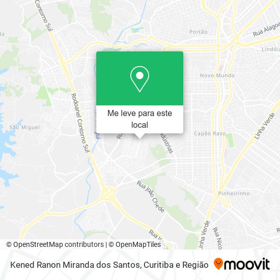 Kened Ranon Miranda dos Santos mapa