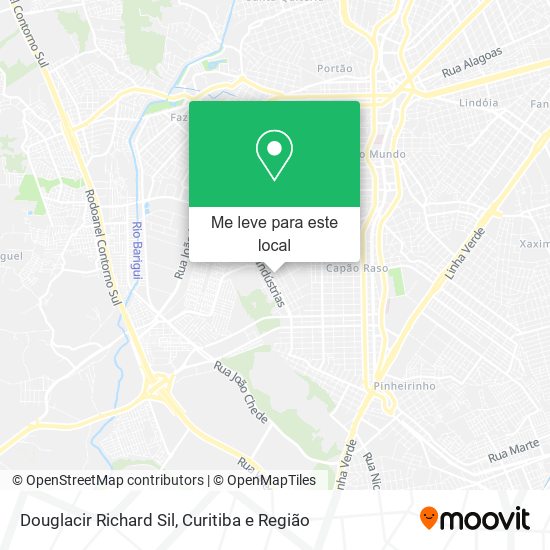 Douglacir Richard Sil mapa