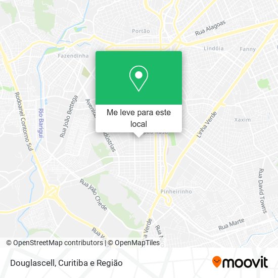 Douglascell mapa