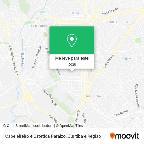 Cabeleireiro e Estetica Paraizo mapa