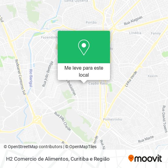 H2 Comercio de Alimentos mapa
