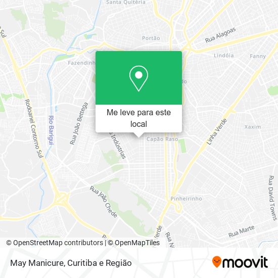 May Manicure mapa