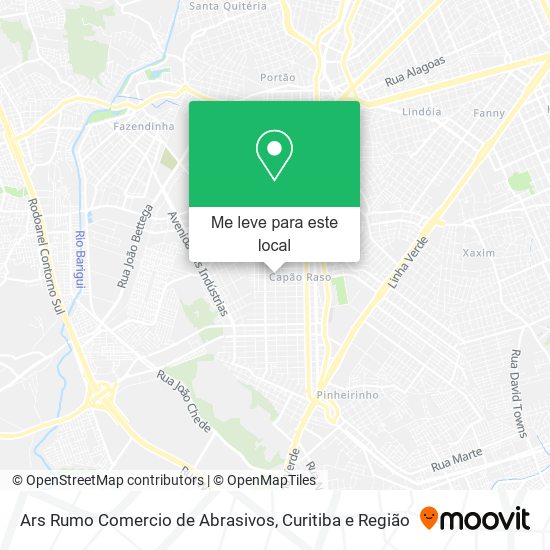 Ars Rumo Comercio de Abrasivos mapa