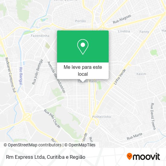 Rm Express Ltda mapa