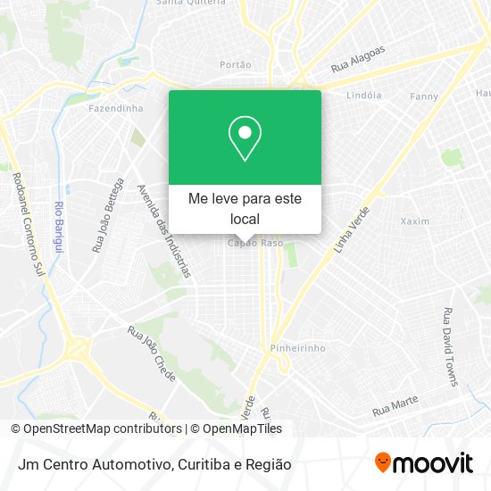 Jm Centro Automotivo mapa
