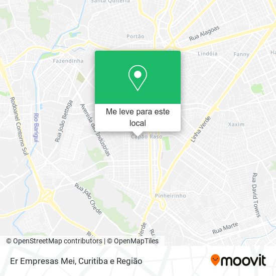 Er Empresas Mei mapa