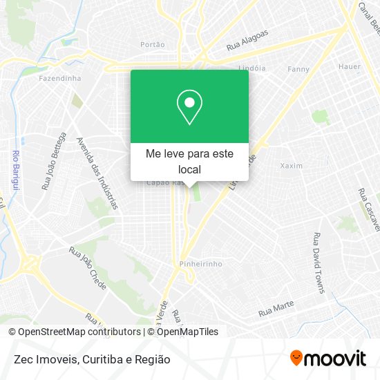 Zec Imoveis mapa