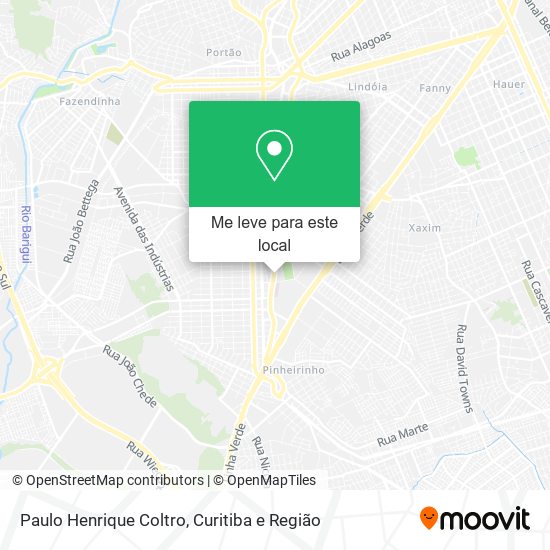 Paulo Henrique Coltro mapa