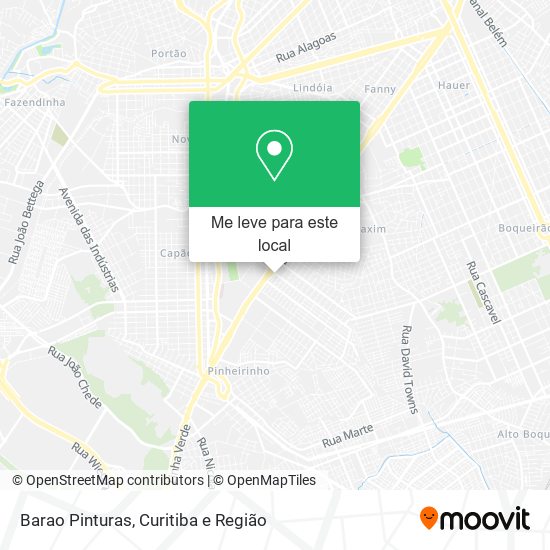 Barao Pinturas mapa