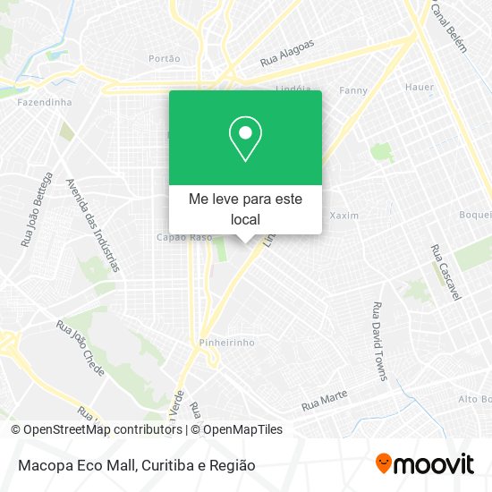 Macopa Eco Mall mapa