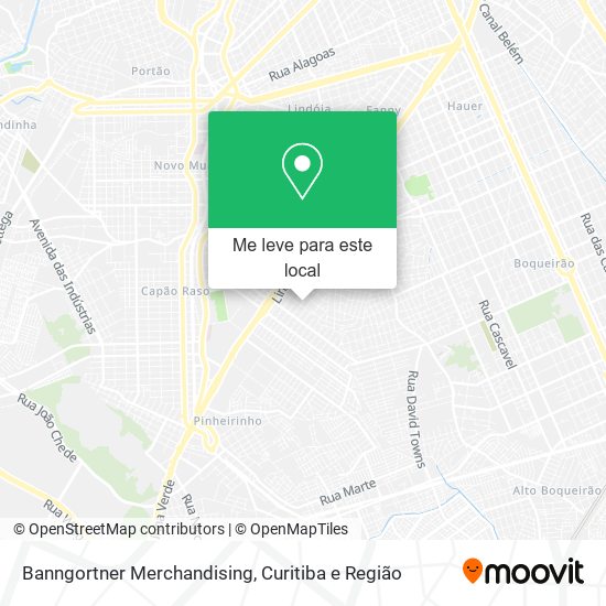 Banngortner Merchandising mapa