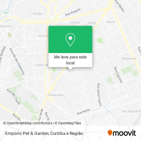 Empório Pet & Garden mapa