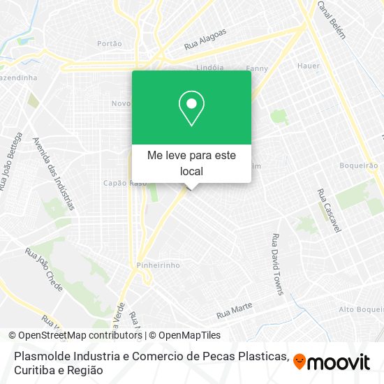 Plasmolde Industria e Comercio de Pecas Plasticas mapa