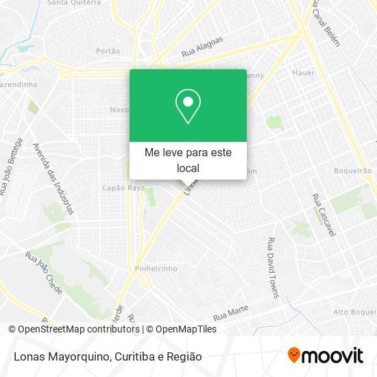 Lonas Mayorquino mapa
