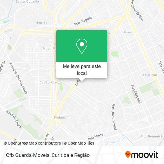 Cfb Guarda-Moveis mapa