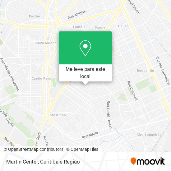Martin Center mapa
