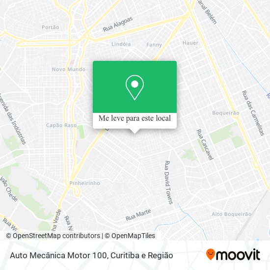 Auto Mecânica Motor 100 mapa