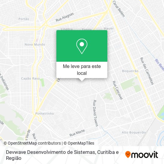 Devwave Desenvolvimento de Sistemas mapa