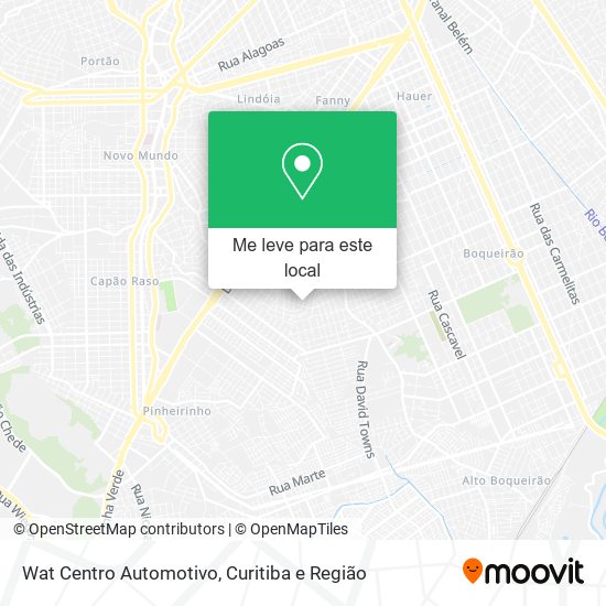 Wat Centro Automotivo mapa