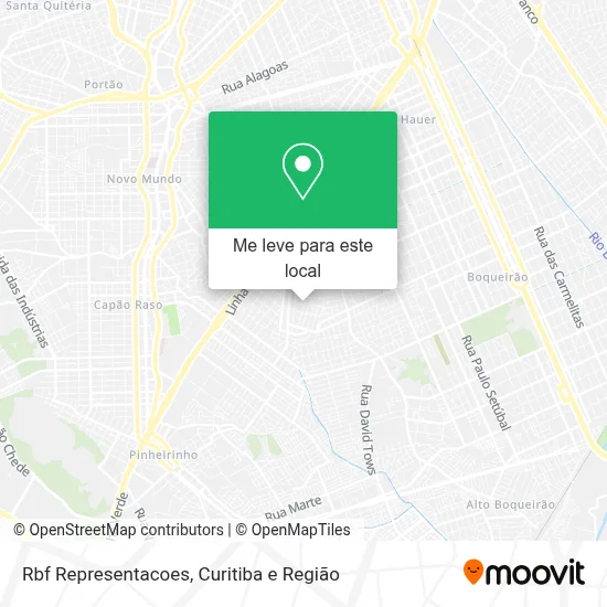 Rbf Representacoes mapa
