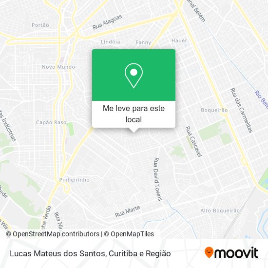 Lucas Mateus dos Santos mapa