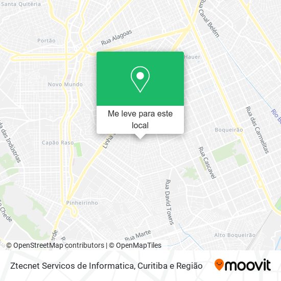 Ztecnet Servicos de Informatica mapa