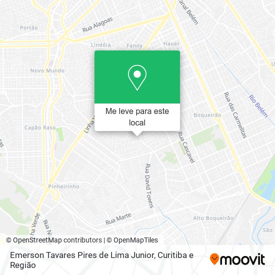 Emerson Tavares Pires de Lima Junior mapa