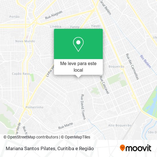 Mariana Santos Pilates mapa