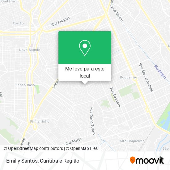 Emilly Santos mapa