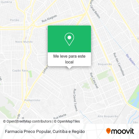 Farmacia Preco Popular mapa
