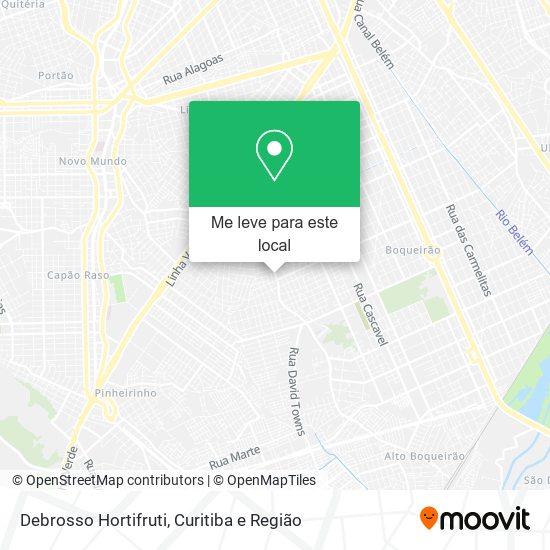 Debrosso Hortifruti mapa