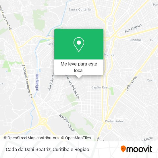 Cada da Dani Beatriz mapa
