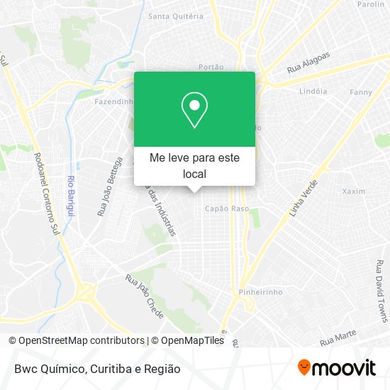 Bwc Químico mapa