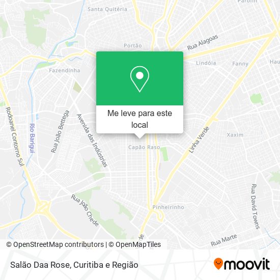 Salão Daa Rose mapa