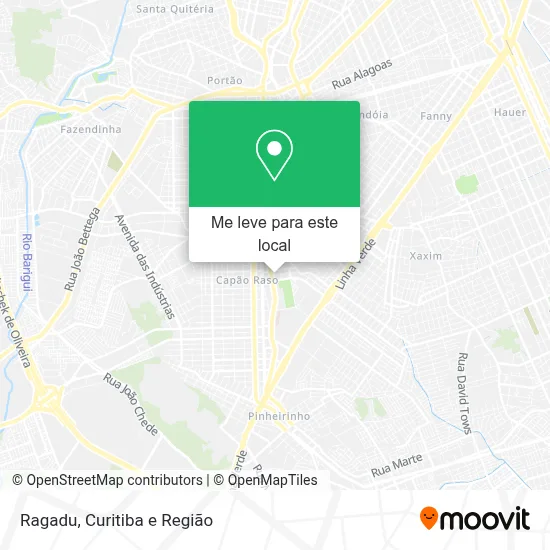 Ragadu mapa