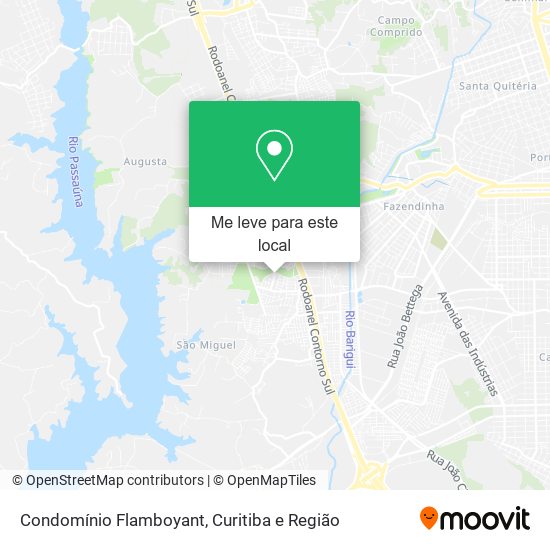 Condomínio Flamboyant mapa