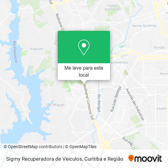 Sigmy Recuperadora de Veiculos mapa