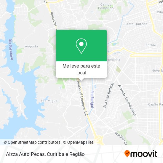 Aizza Auto Pecas mapa