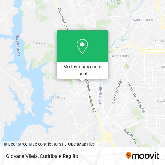 Giovane Vilela mapa