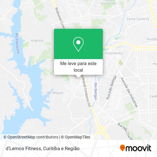 d'Lemos Fitness mapa