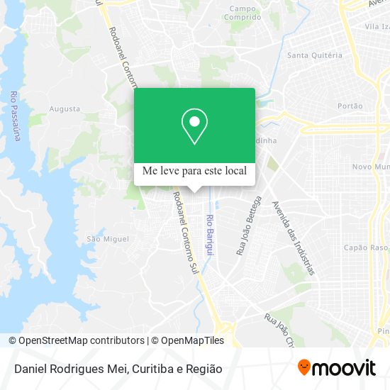 Daniel Rodrigues Mei mapa