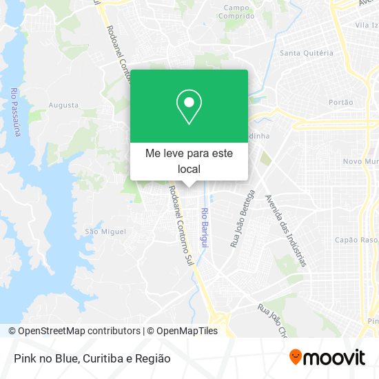 Pink no Blue mapa