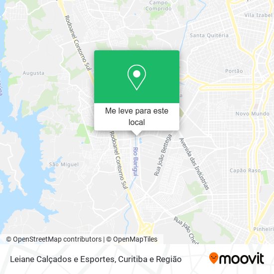 Leiane Calçados e Esportes mapa