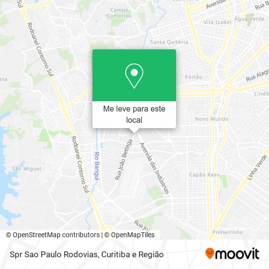 Spr Sao Paulo Rodovias mapa