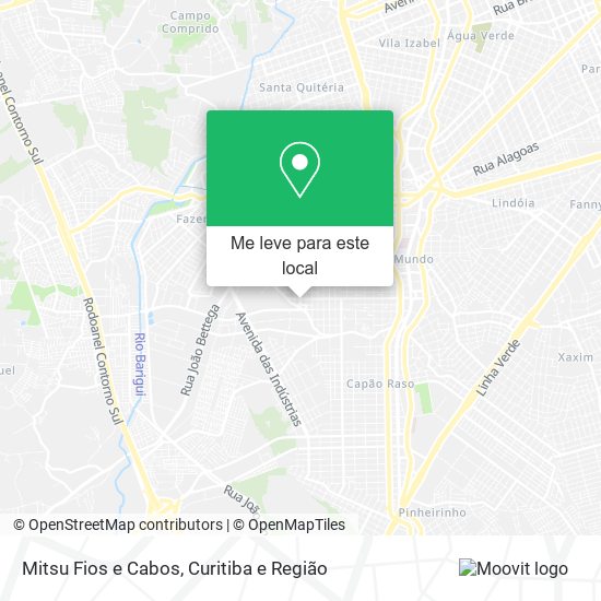 Mitsu Fios e Cabos mapa